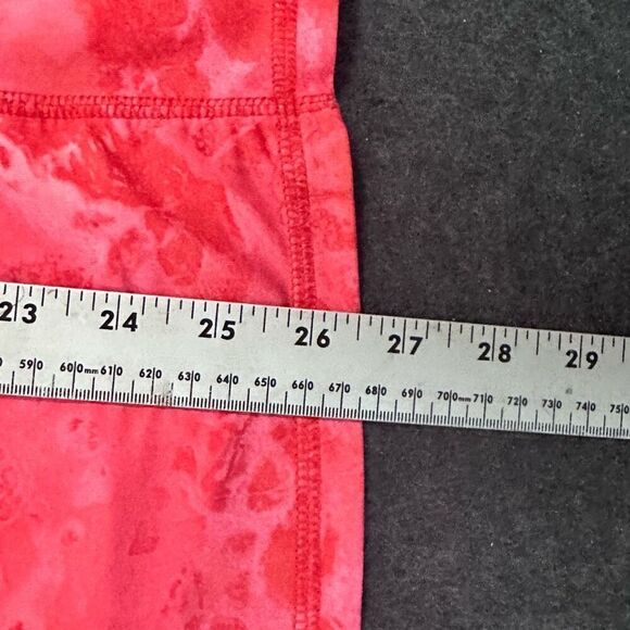 Realtree Fishing LS Tech Performance Shirt Womens L Red Camo V-Neck Amphibious - Picture 10 of 10